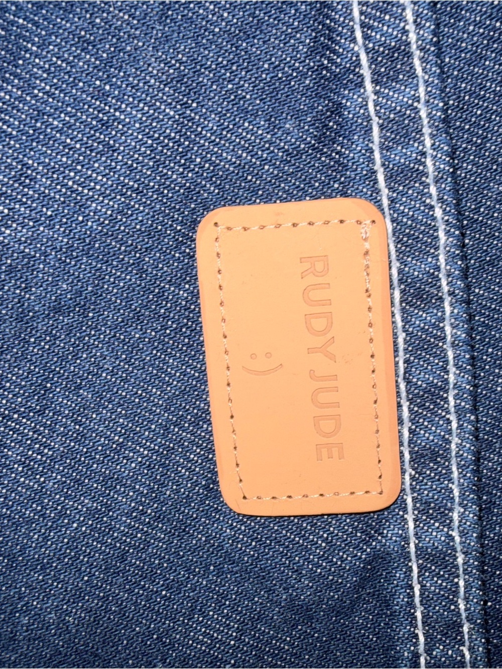 Rudy Jude Dark Blue Straight Leg Jeans - Picture 4 of 5